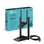 PLACA DE REDE WIFI TP-LINK AX1800, USB 3.0, 2 ANTES, 5/2.4GHZ, BLACK - ARCHER TX20U PLUS - Imagem 2