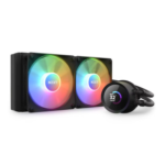 WATER COOLER 240MM NZXT KRAKEN 240 RGB, DISPLAY LCD 1.54", BLACK - RL-KR240-B1 - Imagem 2