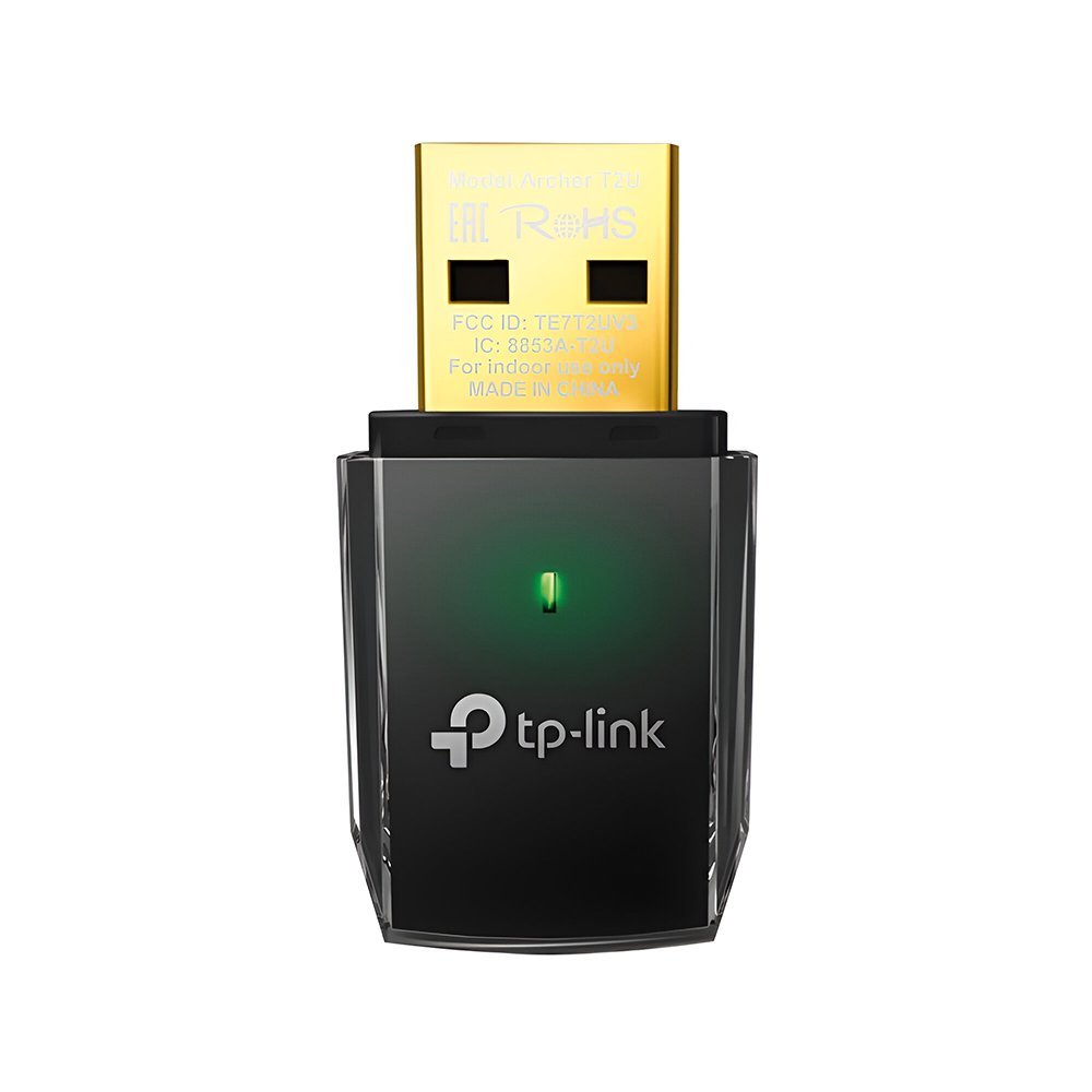 Adaptador-Wifi-Tp-link-Archer-T2u-Ac600-Usb-Dual-Band-2-4ghz-5ghz-600mbps_1781310235.jpg ADAPTADOR WIFI 5 TP-LINK AC600, USB 2.0, 5/2.4GHZ, BLACK - ARCHER T2U PLUS - Imagem 1