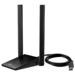 PLACA DE REDE WIFI TP-LINK AX1800, USB 3.0, 2 ANTES, 5/2.4GHZ, BLACK - ARCHER TX20U PLUS