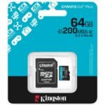 Cartão de Memória Adata 64GB Micro SD + Adaptador - AUSDX64GUICL10-RA1