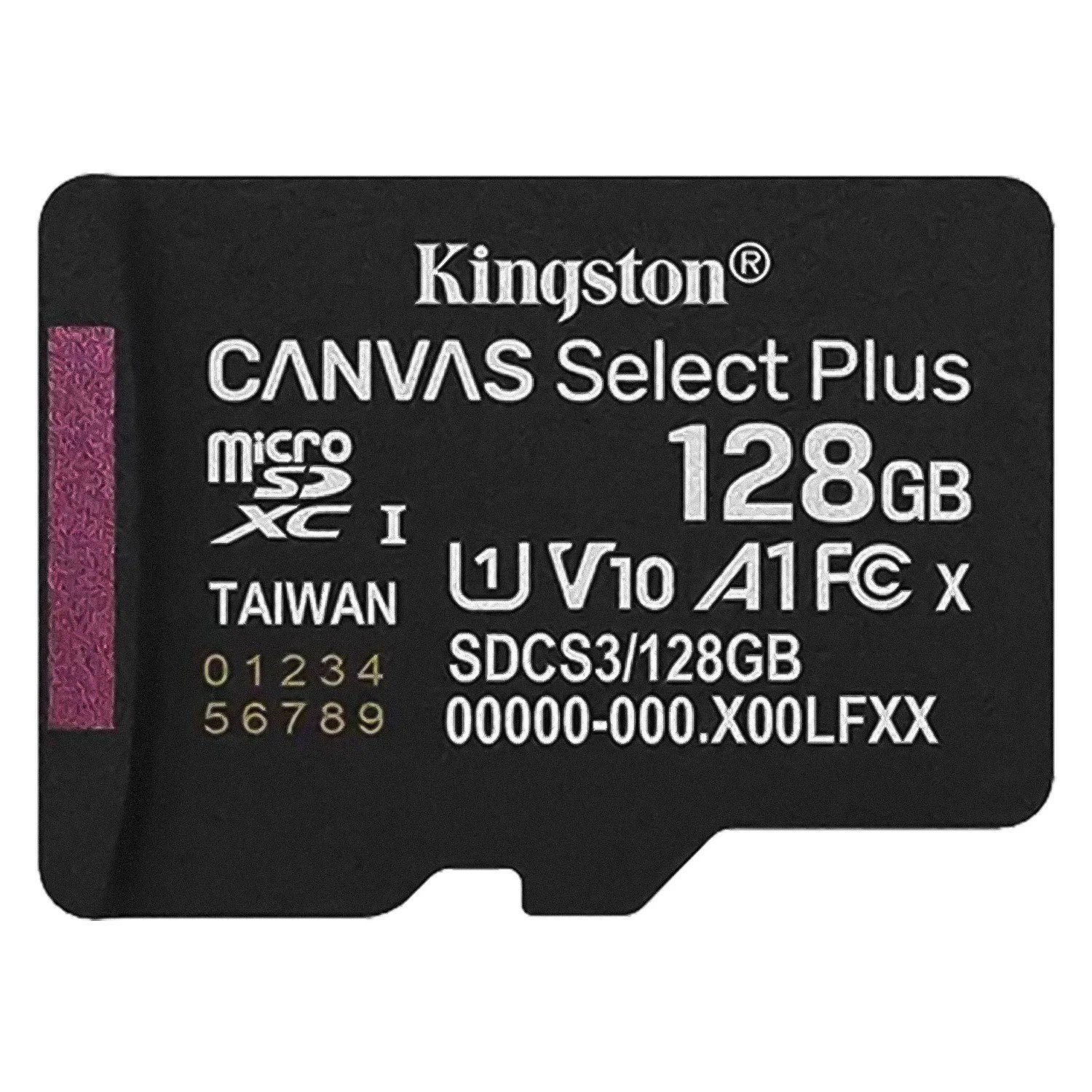 Cart-o-De-Mem-ria-Micro-Sd-Kingston-Canvas-Select-Plus-128GB-150mbs-Sdcs3-128GB_1781900627.jpg Cartão de Memória Kingston 128GB Micro SDXC CanvasSelect Plus + Adapt - SDCS3/128GB - Imagem 1