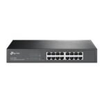 SWITCH 16 PORTAS TP-LINK TL-SG1016D, 10/100/1000MBPS, BLACK - TL-SG1016D