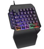 Teclado Mecânico Redragon Gamer Kumara RGB Switch Black - K552RGB-1 V2(PT-BLACK)