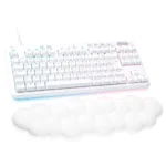 Teclado Mecânico Redragon Gamer Vili RGB Branco Switch Brown Low-Profile - K675 (PT-BROWN)