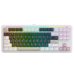 Teclado Mecânico Redragon Gamer Kumara Elite Rainbow Preto Switch Brown Wireless - K552-KRS (PT-BROWN)
