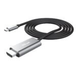 Cabo Adaptador Vinik USB Tipo C x HDMI 4K 20CM - ACHDMI-20