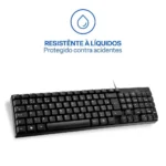 Teclado Básico Slim Tc193 Laser Usb Multi - Preto - Imagem 5