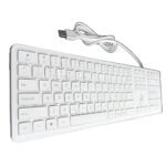 Teclado Bluetooth C3Tech Multi-Device Branco - K-BT100WH