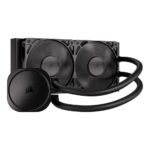 WATER COOLER 240MM GAMDIAS AURA GL 240 V2, RGB, BLACK - AURA GL 240 V2